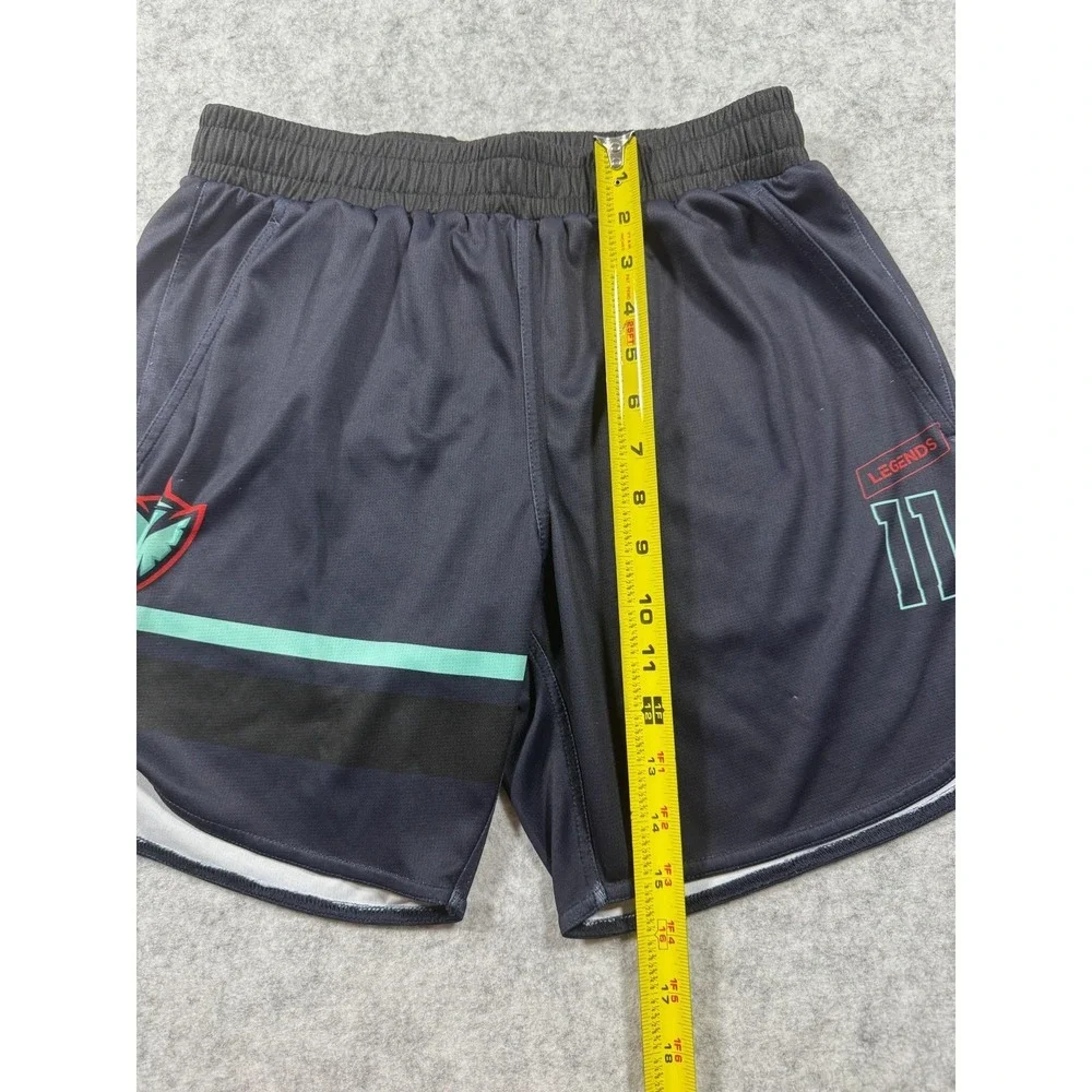 Legends Shorts Mens Small Blue 6 Inch Running Colorblock Cityside Lax